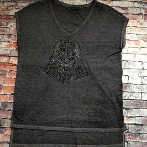 Rock and Republic Star Wars Studded Sleeveless Top